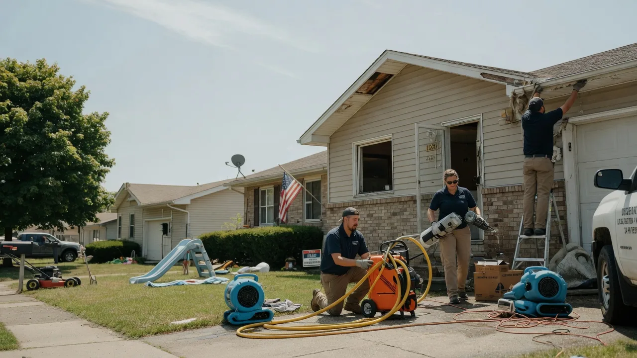 Water Damage Restoration in Monee, IL near me